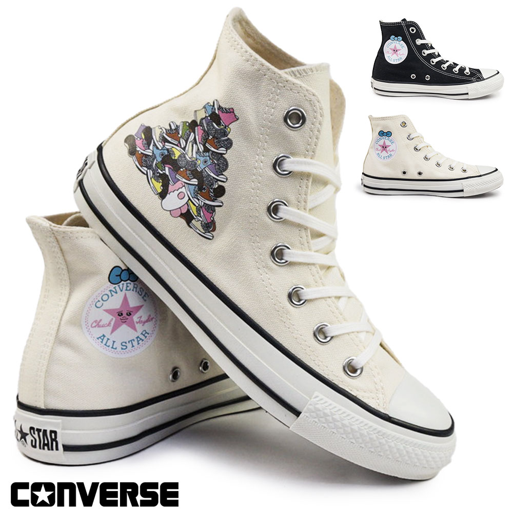 コンバース オールスター ハイカット スニーカー KM HI 可哀想に！ おぱんちゅうさぎ コラボ かわいい 人気 キャラ CONVERSE ALL STAR KM HI / KAWAISOUNI! 25秋冬新作