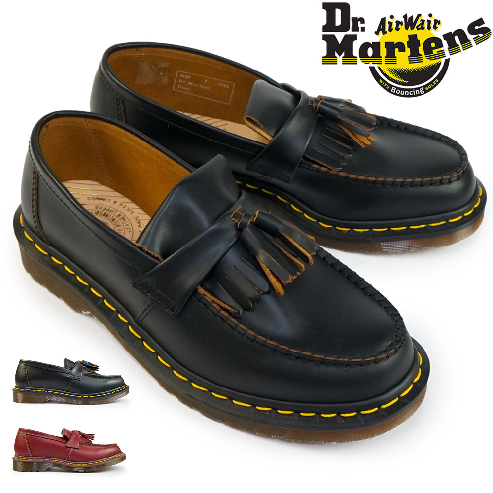 ピンク・ブルー drmartens ドクターマーチン ローファー タッセル uk 7