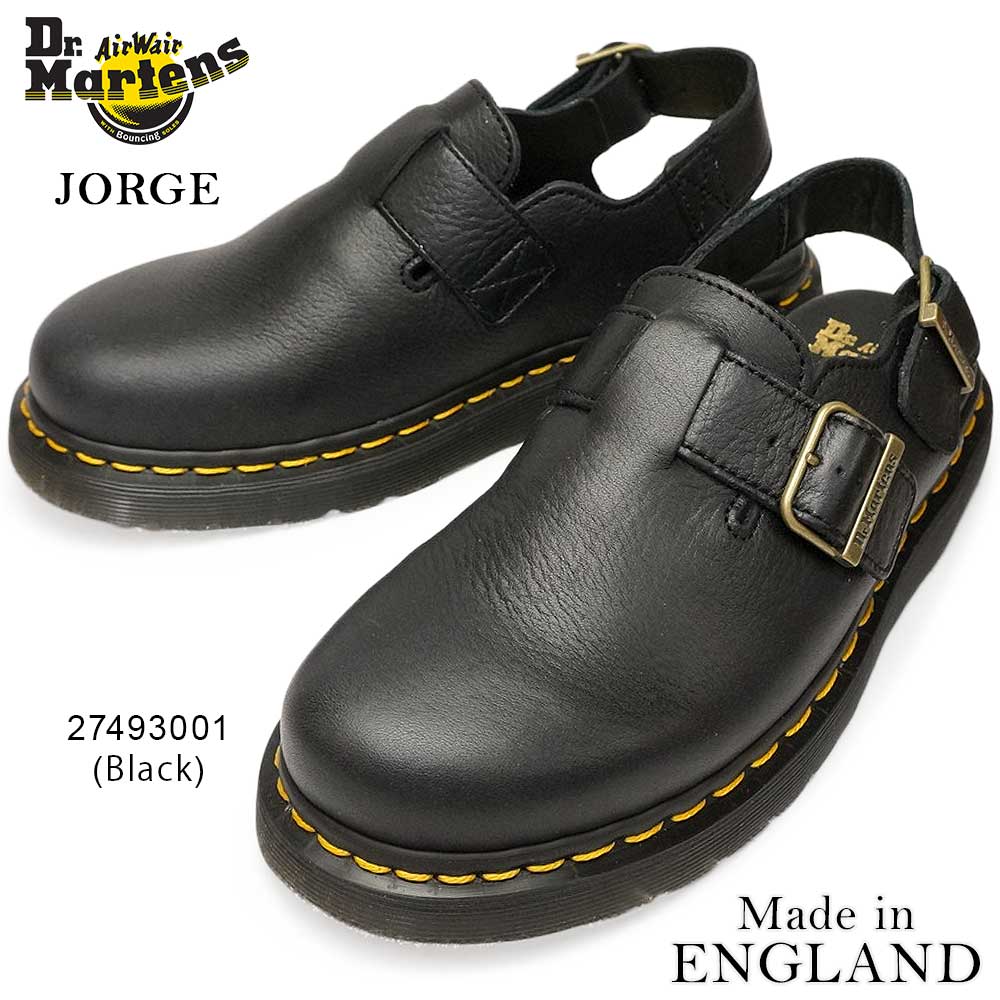 新品未使用 Dr.Martens JORGE スエードサンダル BLACK 靴 サンダル 靴