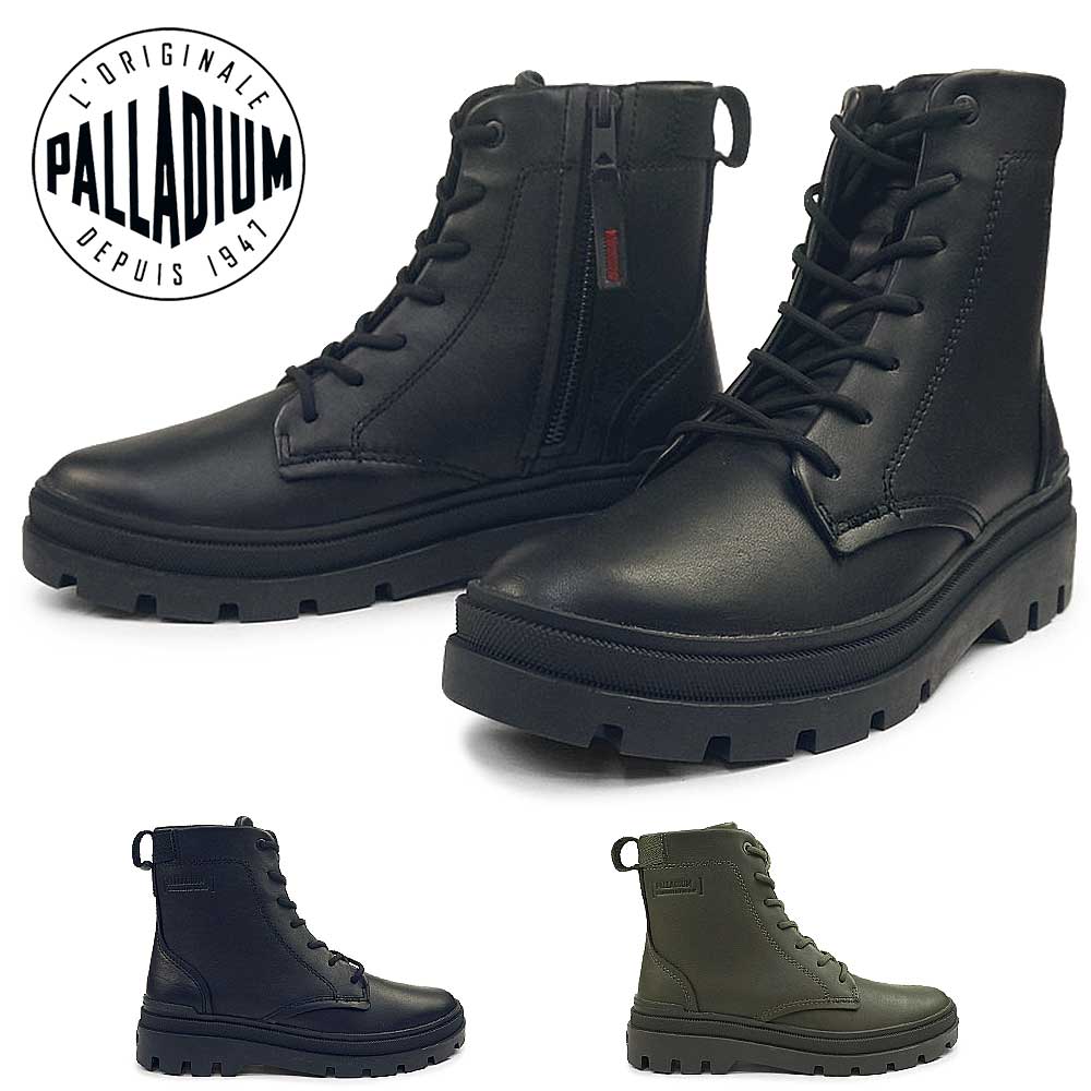【ポイントアップ4/10(金)1:59まで】パラディウム レディース ブーツ PALLAGRADE OFFICER L 99524 ショートブーツ PALLADIUM 25秋冬新作