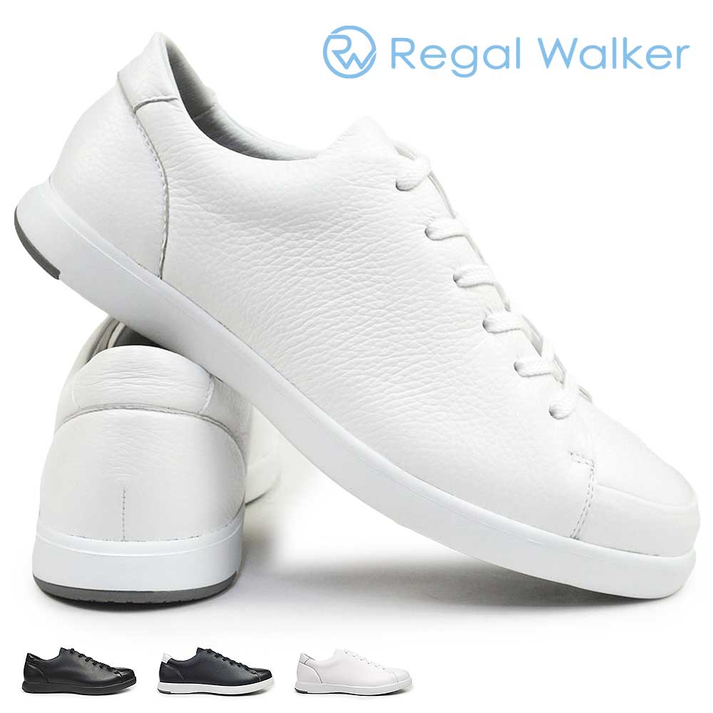 【エントリーでP10倍】リーガルウォーカー メンズ スニーカー 324W ディアスキン 幅広 REGAL Walker｜マイスキップ