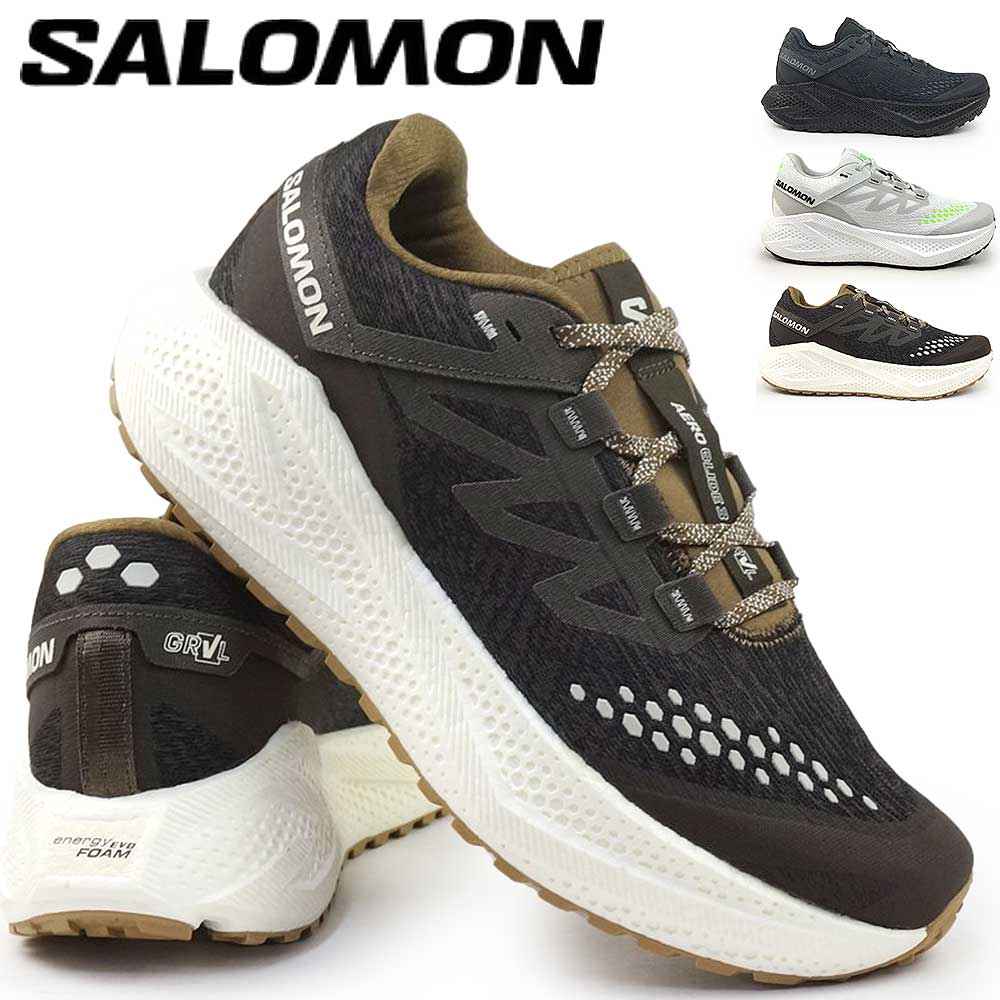 サロモン メンズ スニーカー エアロ グライド 3 グラベル トレイル ランニング 厚底 軽量 SALOMON AERO GLIDE 3 GRVL25秋冬新作 12,496円