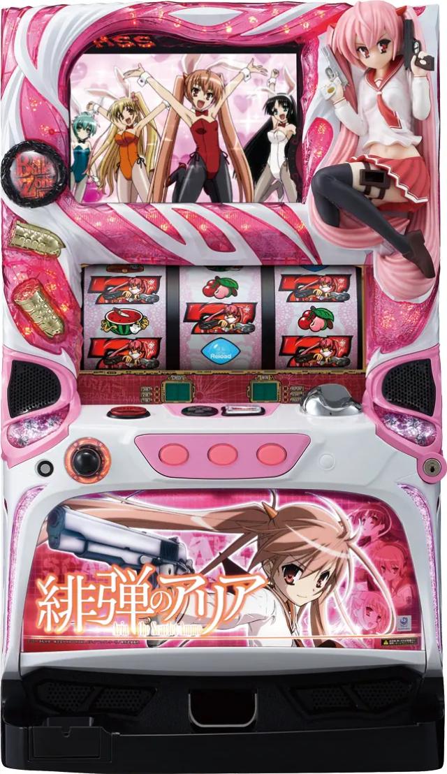 藤商事 パチスロ 緋弾のアリア【中古パチスロ 中古スロット 中古実機】画像