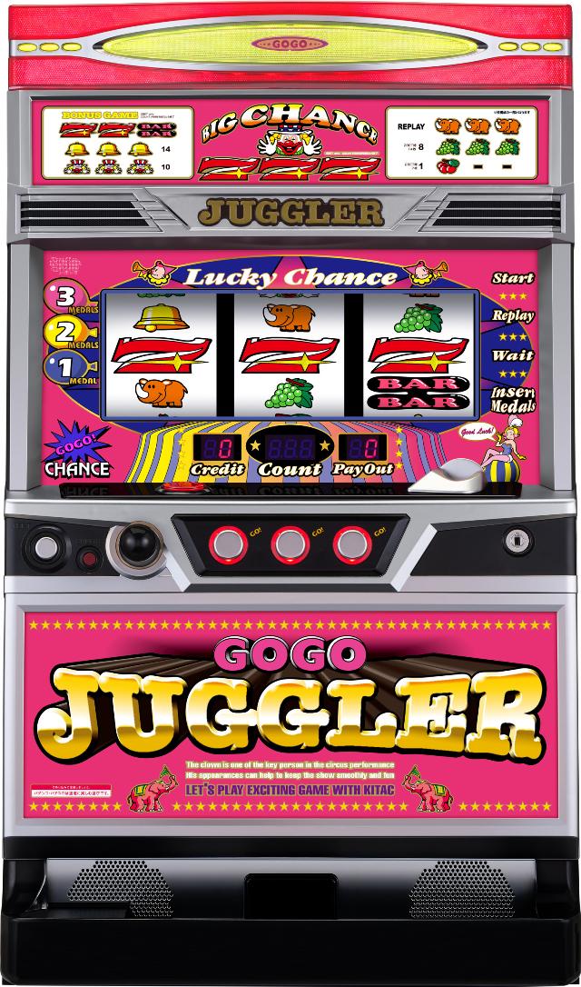 ジャグラーガールズ　5号機 目と耳を刺激するプレムアム演出を多数搭載！ パチスロ新台