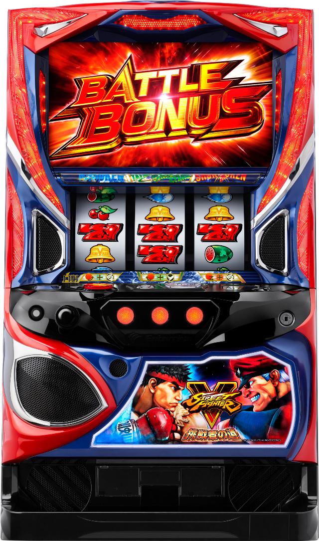 エンターライズ スマスロ ストリートファイターＶ 挑戦者の道【中古パチスロ 中古スロット 中古実機】＜スマスロ＞