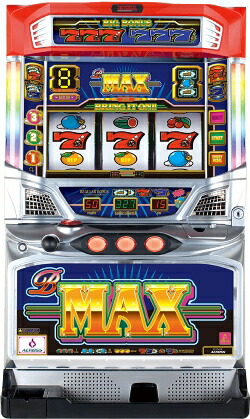4号機B MAX スロットマシン Type A パチスロ実機 アルゼ B－MAX 【4号機/アウトボックスなし】