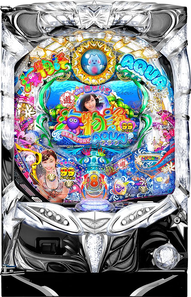 三洋 CRA海物語アクアwith吉木りさ【LED不問 枠色指定不可 中古パチンコ 中古実機】