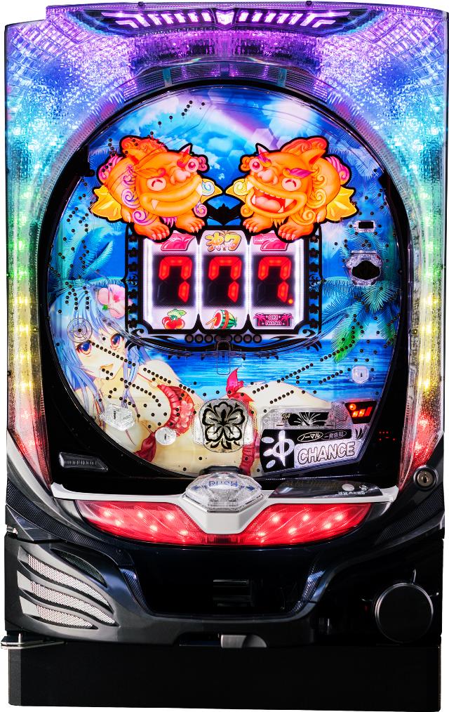 マルホン P沖7し～さ～ば～じょん【LED不問 中古パチンコ 中古実機】