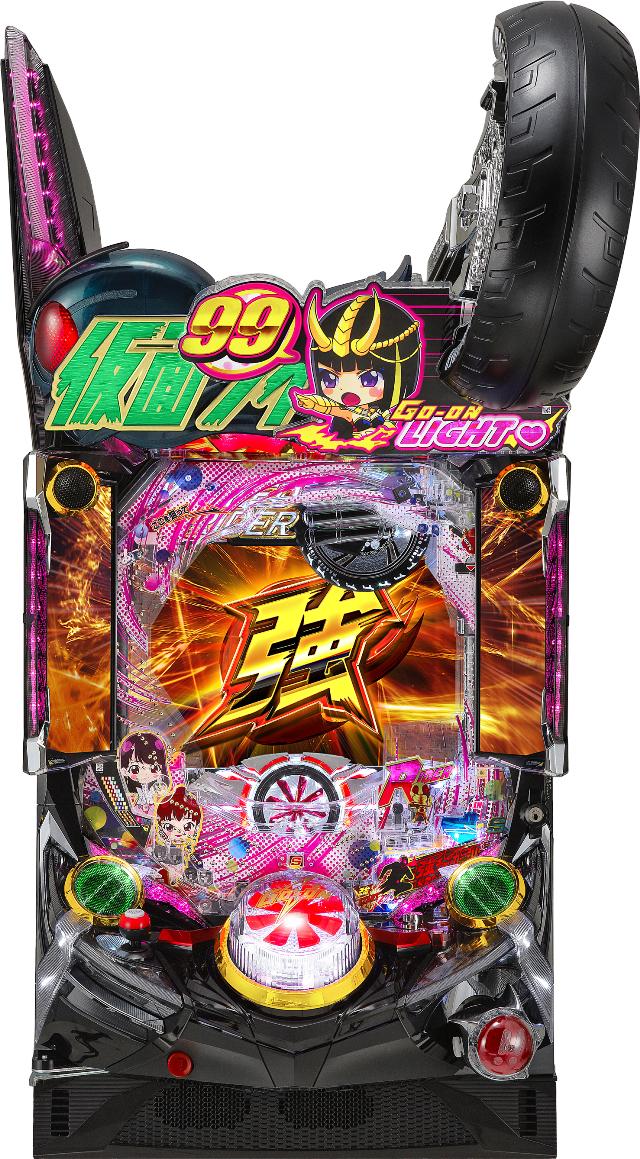 京楽 ぱちんこ 仮面ライダー GO-ON LIGHT【LED不問 中古パチンコ 中古実機】