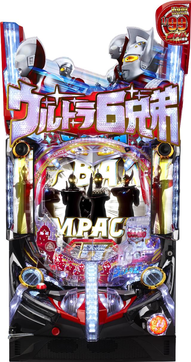 オッケー. ぱちんこ ウルトラ6兄弟 Light Version【LED不問 中古パチンコ 中古実機】
