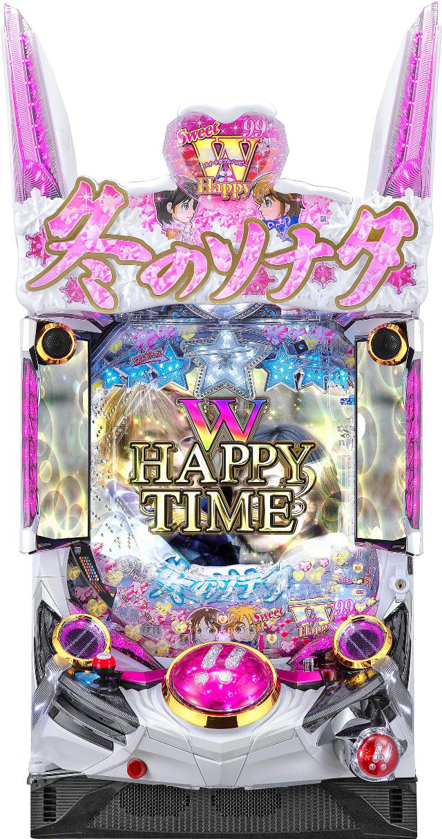 京楽 ぱちんこ 冬のソナタ SWEET W HAPPY Version【LED不問 枠色指定不可 中古パチンコ 中古実機】