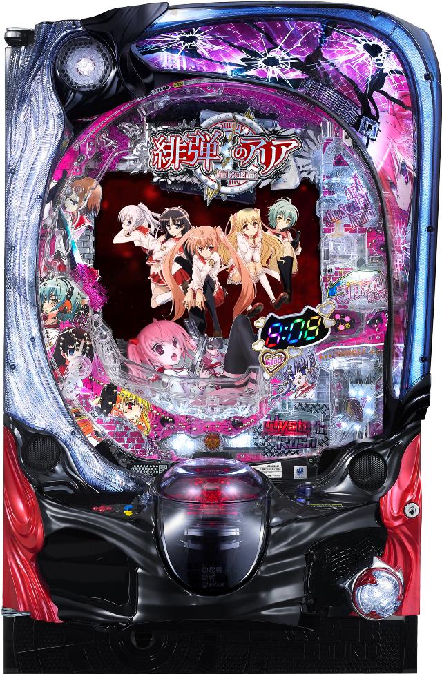 藤商事 P緋弾のアリアIII FUZ設定付【LED不問 中古パチンコ 中古実機】画像