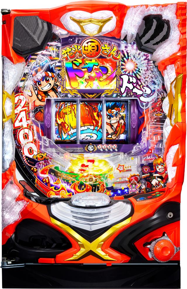 サンスリー Pドラム花火の源さん【LED不問 枠色指定不可 中古パチンコ 中古実機】