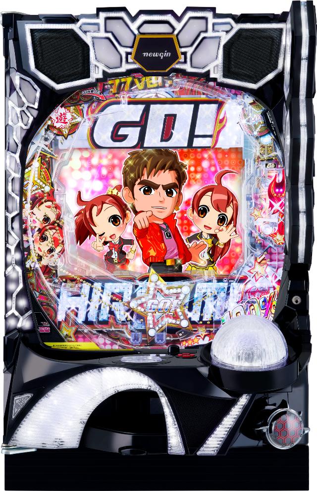 ニューギン PA GO!GO!郷 comeback stage 77ver.【LED不問 中古パチンコ 中古実機】