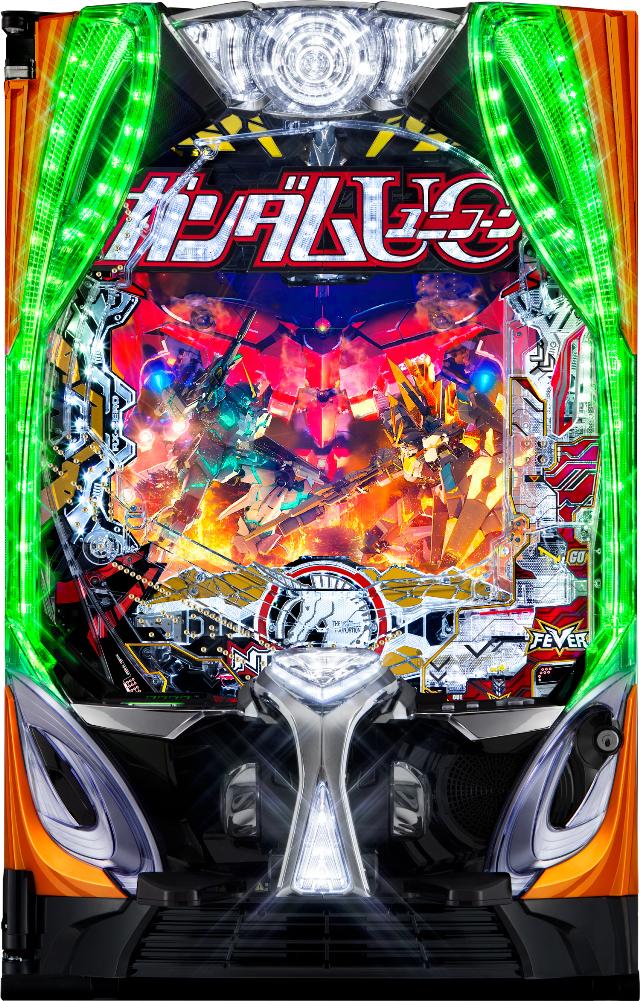 SANKYO eフィーバー 機動戦士ガンダムユニコーン 再来 -白き一角獣と黒き獅子-【LED不問 枠色指定不可 中古パチンコ 中古実機】＜スマパチ＞
