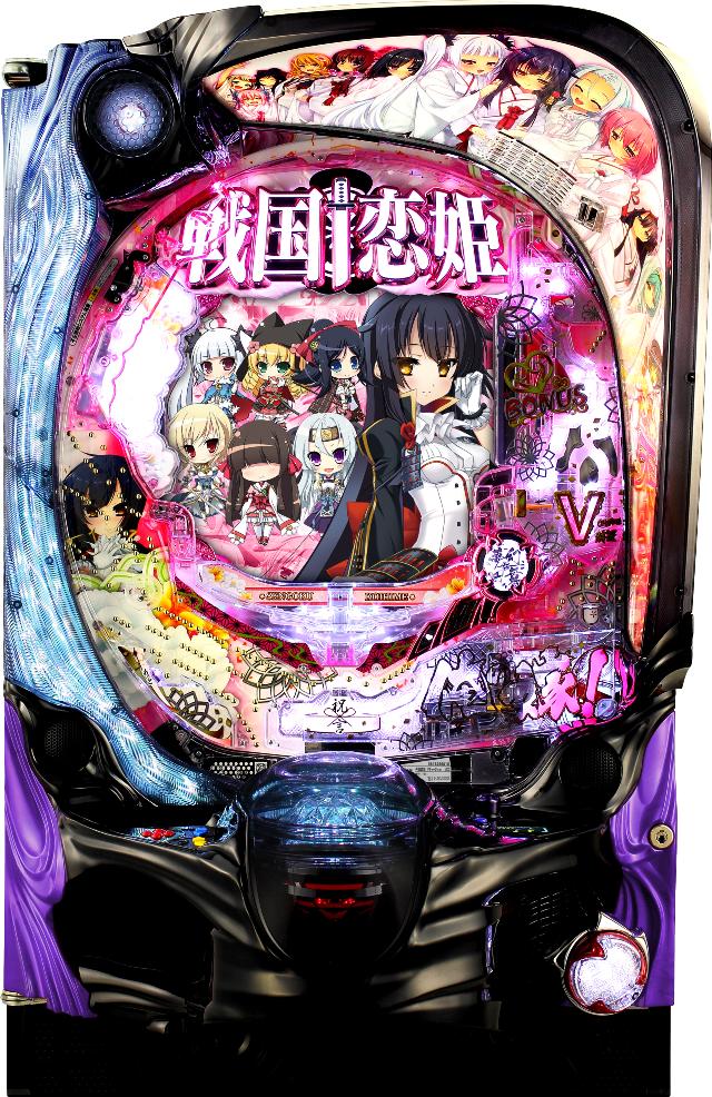 JFJ P戦国†恋姫 Vチャージver.【LED不問 中古パチンコ 中古実機】