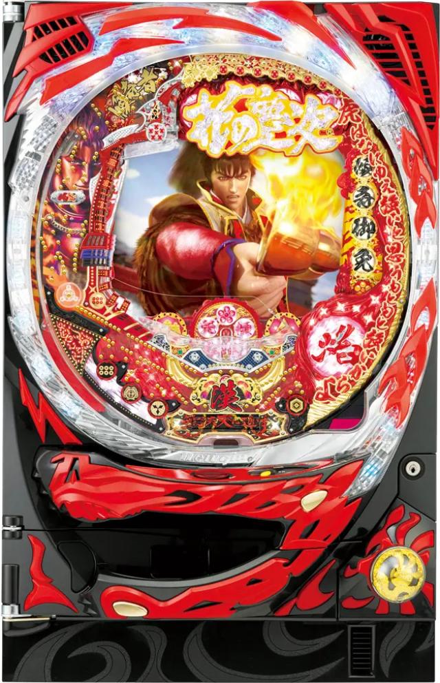 ニューギン CR花の慶次～焔 L2-V【LED不問 枠色指定不可 中古パチンコ 中古実機】