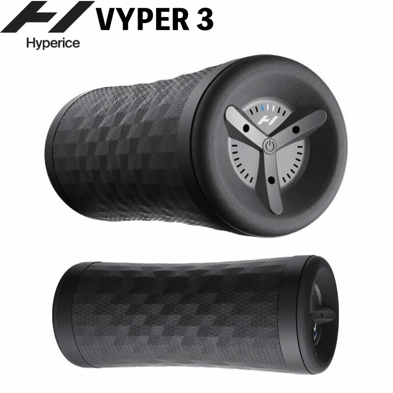 Hyperice Vyper ３段階 振動機能付き フォームローラー Vyper 3 バイパー 3 | フォームローラー型バイブレーション