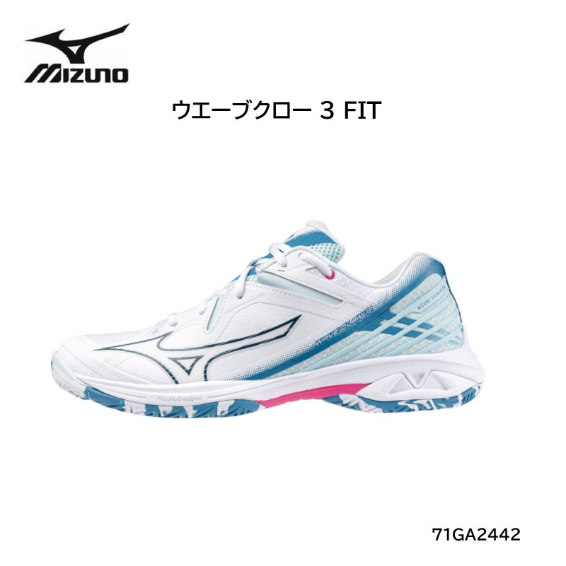 Mizuno WAVE CLAW バドミントンシューズ 24.0 ≪最新≫バドミントンシューズ ミズノ ウエーブクロー3ワイド