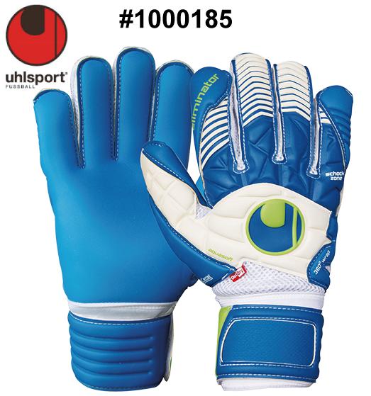 blue football gloves
