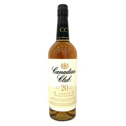 カナディアンクラブ 20年　40度　750ml【RPC】【_土曜営業】【_日曜営業】【YOUNG zone】【ギフト】