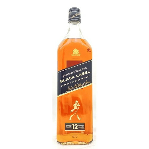 ジョニーウォーカー　黒ラベル　１２年　１０００ｍｌ　正規 4,338円