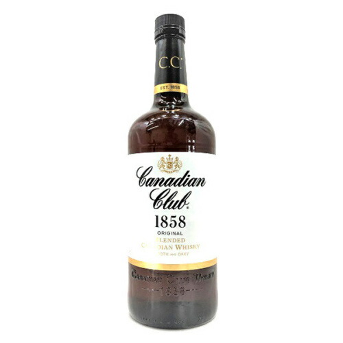 楽天市場】【送料無料】 カナディアンクラブ 40度 正規 箱なし 1000ml