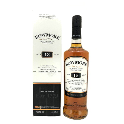 ボウモア 12年　40度　700ml　正規　箱入【RPC】【_土曜営業】【_日曜営業】【YOUNG zone】【ギフト】
