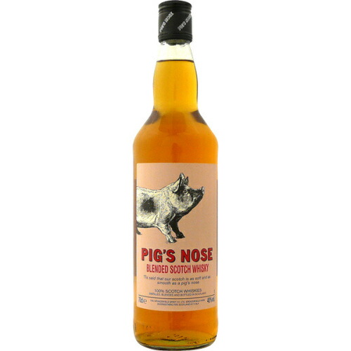 楽天市場】ピッグス ノーズ 700ml 40度 箱付 Pig's Nose Blended