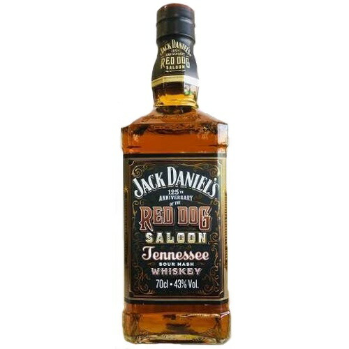 楽天市場】ジャックダニエル レッドドッグ サルーン 700ml 43度 箱付