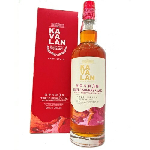 カバラン　トリプルシェリーカスク　40度 700ml 正規【RPC】【_土曜営業】【_日曜営業】【YOUNG zone】【ギフト】