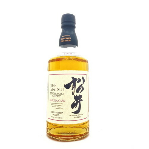 マツイ　シングルモルトウイスキー　サクラカスク 43度 700ml【RPC】【_土曜営業】【_日曜営業】【YOUNG zone】【ギフト】