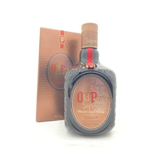 新品未開栓 オールドパー スーペリア 箱付 750ml 43％ 楽天市場】［全国送料無料！！］ (オールドボトル、旧ラベル