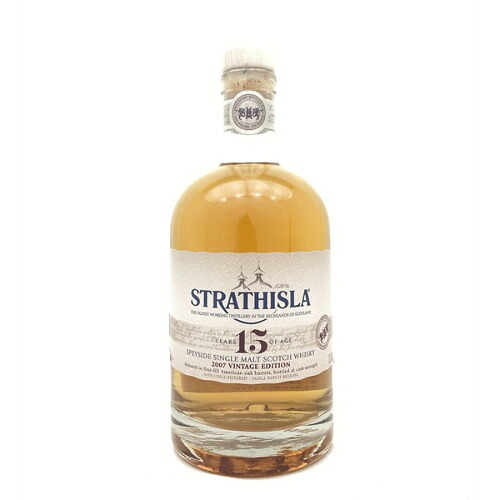 【全国送料無料】ストラスアイラ 2007 15年 1STﾌィル　アメリカンオークバレル　60.3度 700ml｜濱の酒屋　中野酒店　店 26,835円