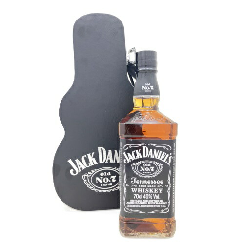 ジャックダニエル　ブラック　ギターボックス 40度 700ml 並行