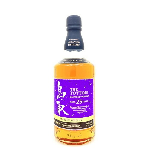 【全国送料無料】マツイ　ブレンデッドウイスキー 鳥取 25年 43度 700ml｜濱の酒屋　中野酒店　店
