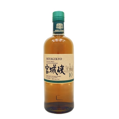 【全国送料無料】ニッカ　シングルモルト 宮城峡 10年 700ml 新ラベル｜濱の酒屋　中野酒店　店