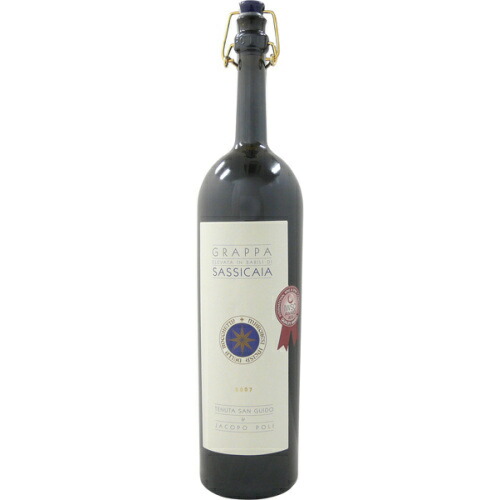 GRAPPA DI SASSICAIA サッシカイア 2016年 40度 GRAPPA DI SASSICAIA サッシカイア 2016年 40度