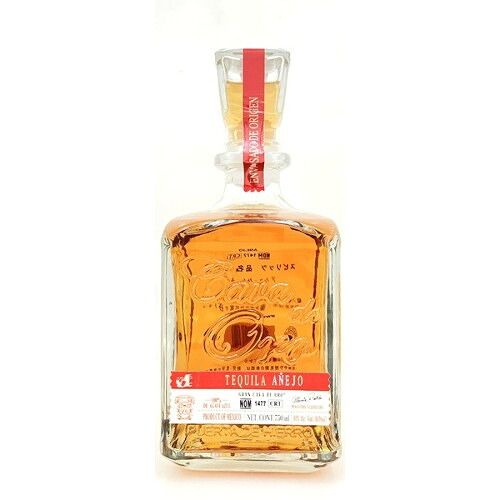 【全国送料無料】カヴァ　デ　オロ　テキーラ　アネホ 40度 750ml 正規