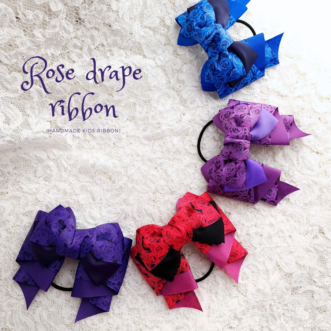 楽天市場】インド刺繍リボン/ヘアゴム/大人可愛い/くすみカラー/大人