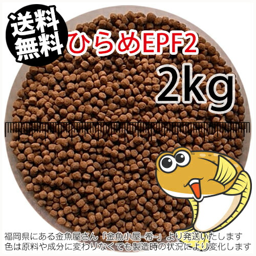 楽天市場】浮上性/日清丸紅飼料ひらめEPF4(4.6mm)2kg小分け品(宅配もしくはレターパック※東北北海道沖縄送料800円／金魚小屋-希-福岡／3日)  : ふれん豆 楽天市場店