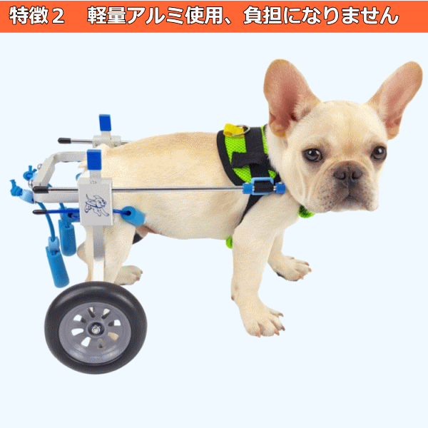 キャバリア4輪歩行器！リハビリ!食事補助!犬の歩行器！介護用!犬用