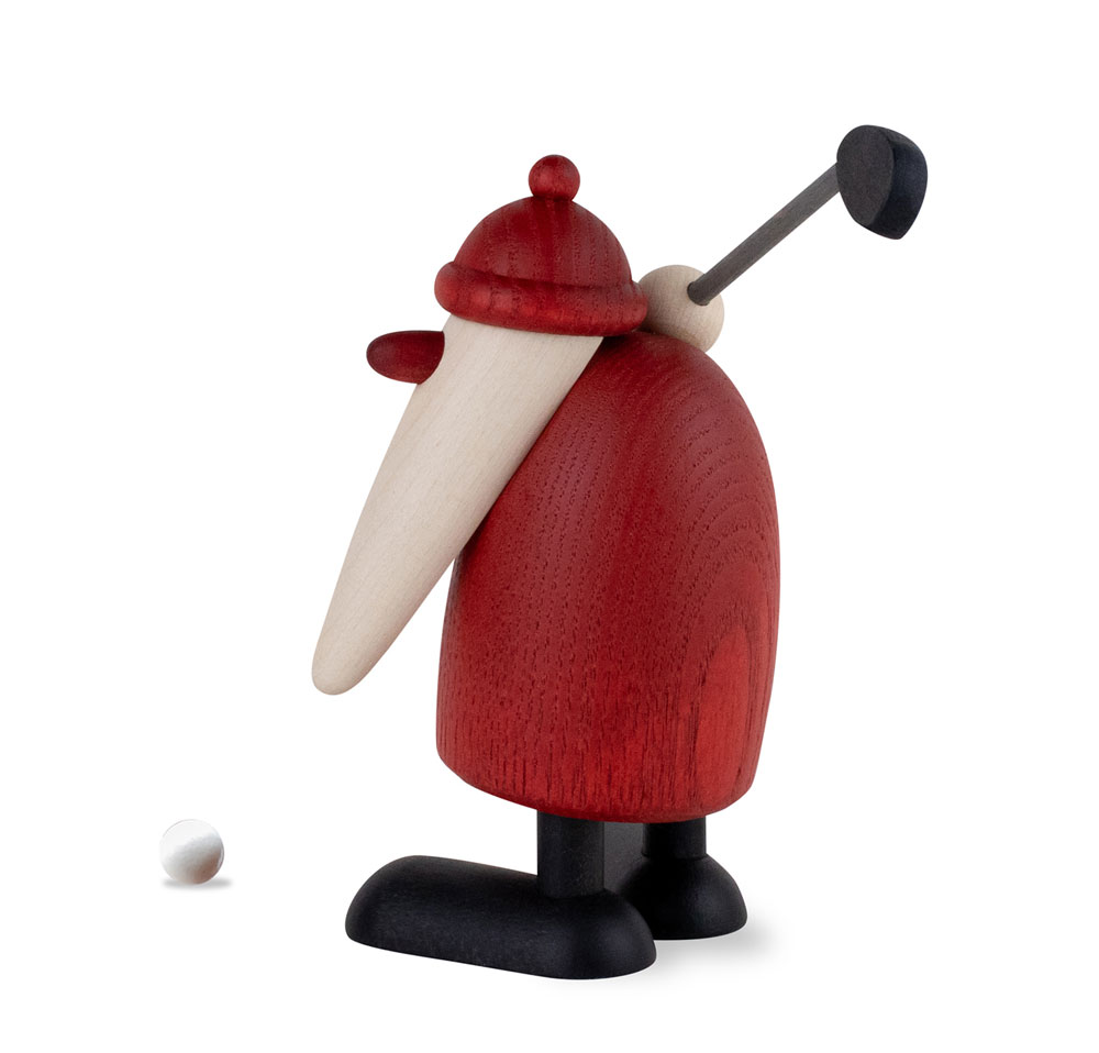 ドイツ製 木製 ゴルフ Kohler クリスマス オーナメント 置物 インテリア 飾り サンタ 北欧 おしゃれ ヨーロッパ雑貨 オブジェ Rvcconst Com