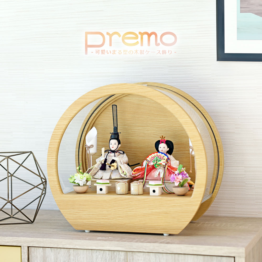 楽天市場】【スーパーSALE P5倍】雛人形 コンパクト おしゃれ ケース