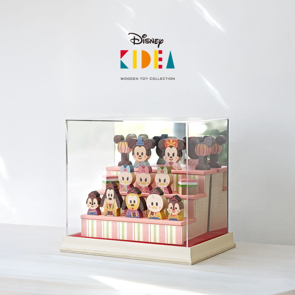 ＫＩＤＥＡ　ディズニー　ひな祭り　ケースのみ KIDEA ディズニー ひな祭り ケースのみ Disney 雛人形ケース