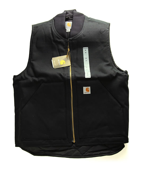 【楽天市場】CARHARTT (カーハート) US ベスト ジャケット M Duck Vest Black (V01) 無地：スケボーウェア