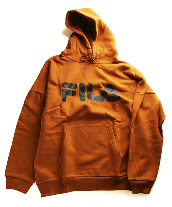 fila hoodie brown