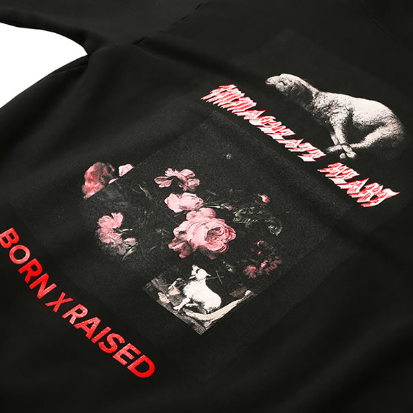 BORN X RAISED + MR. CARTOON ロングTシャツ マリア+spbgp44.ru