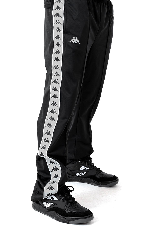 white kappa track pants