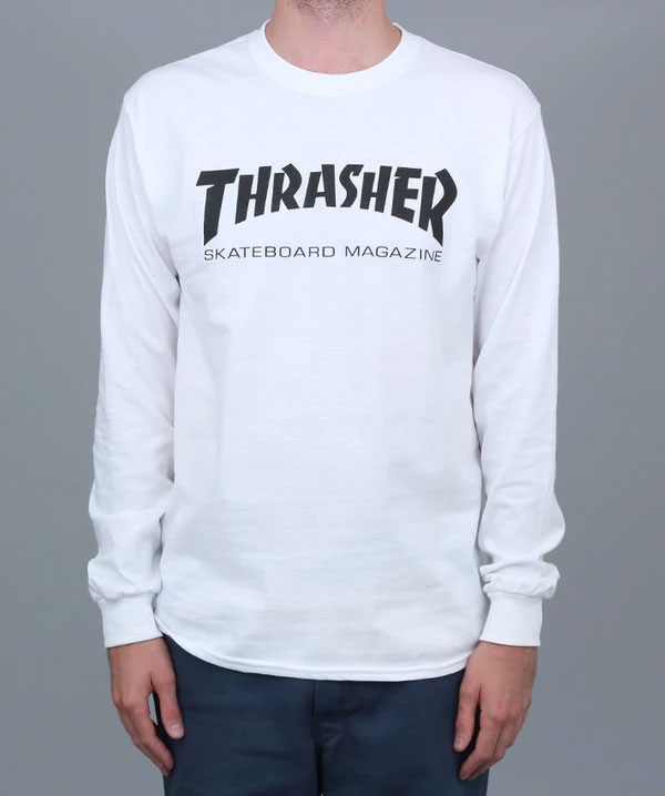 Thrasher Grey Long Sleeve Flash Sales 